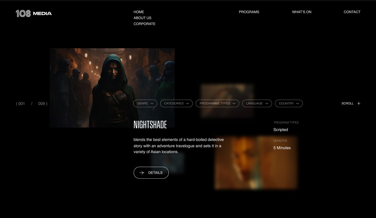 108 Media Website by Fleava - Bali, Jakarta & Singapore Digital Agency