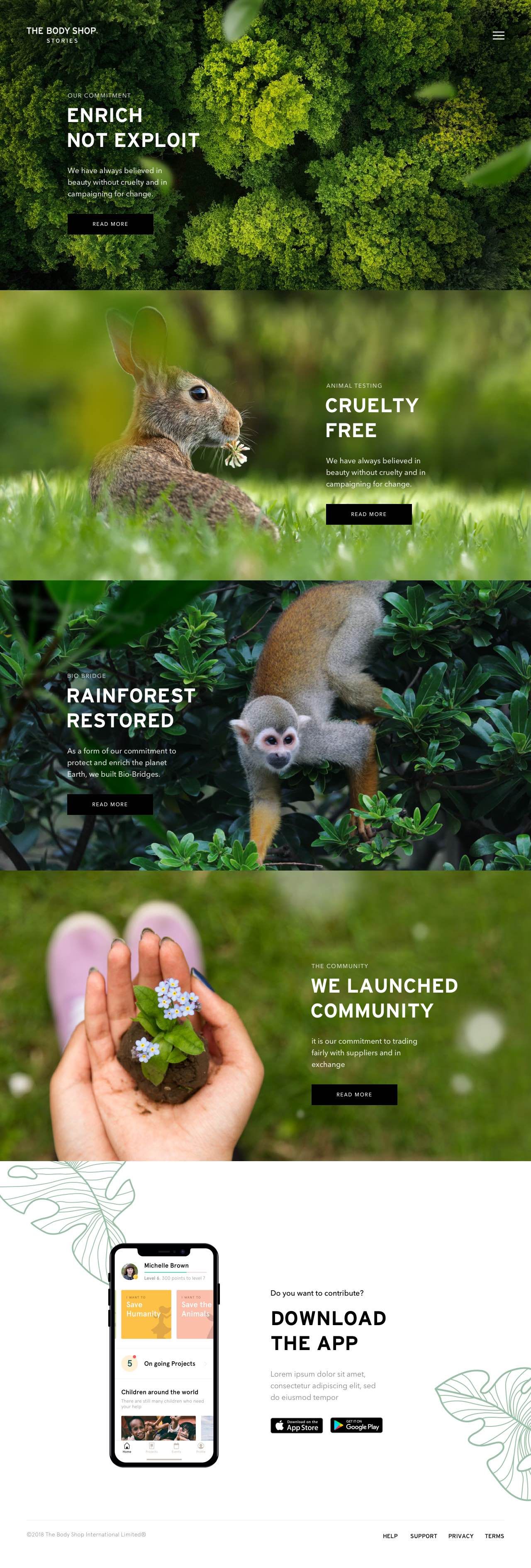 The Body Shop® by Fleava - Bali, Jakarta & Singapore Digital Agency