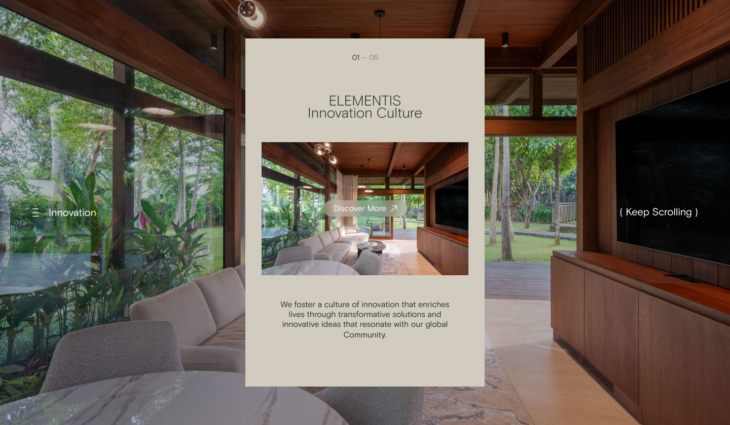 ELEMENTIS Website by Fleava - Bali, Jakarta & Singapore Digital Agency