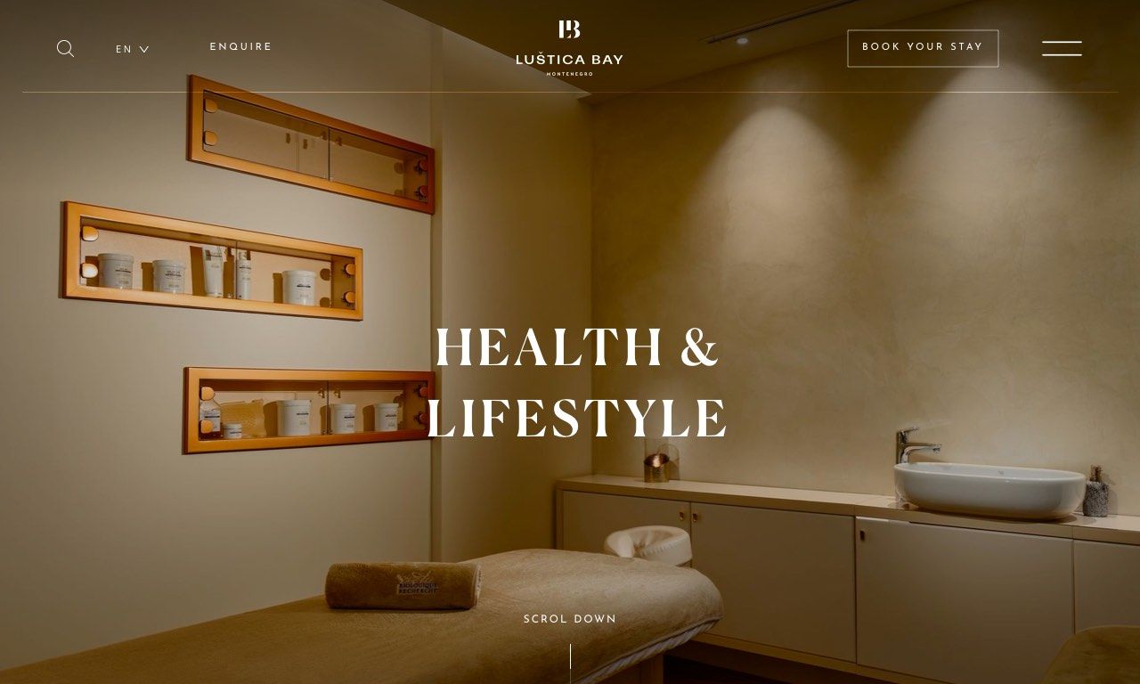 Luštica Bay Website by Fleava - Bali, Jakarta & Singapore Digital Agency